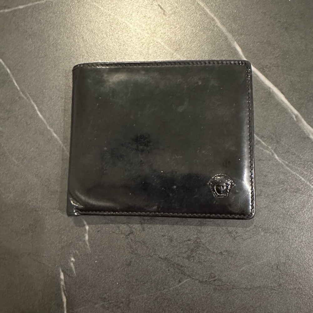 Versace leather wallet